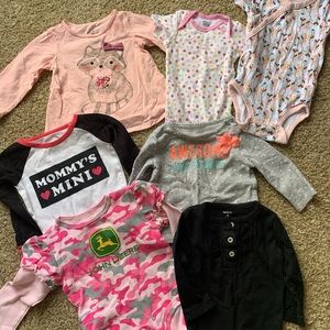 Baby girl size 9 months lot